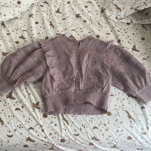 Purple Aritzia top